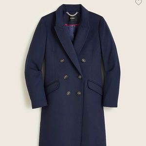 J.Crew Navy Topcoat